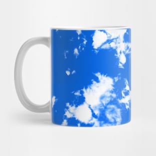 Cobalt Blue ocean - Tie Dye Shibori Texture Mug